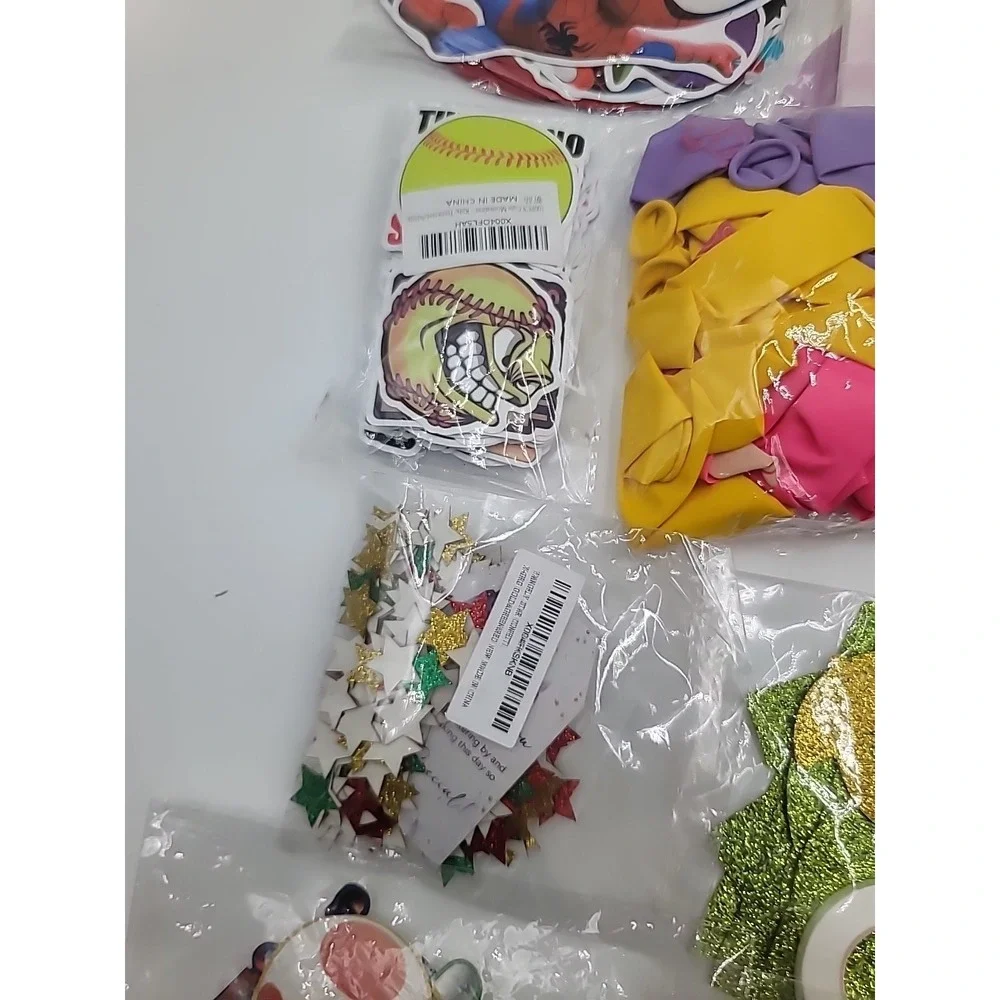Mixed Lot Party Decorations Banners Balloons Birthday Baby‎ Shower Plane Olivia